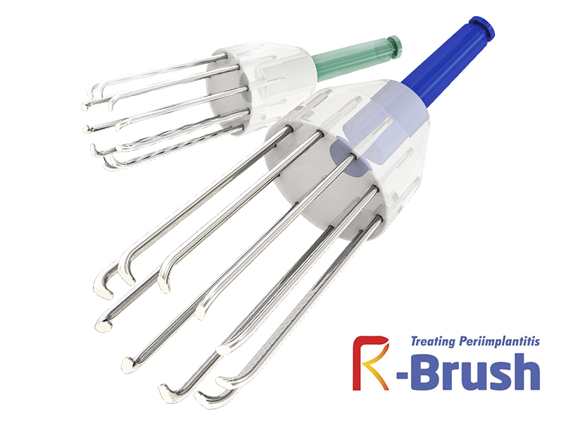 R-Brush cepillo limpiador de implantes